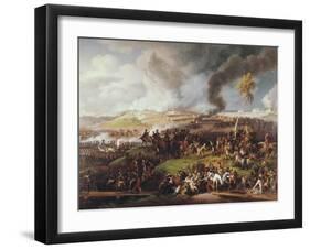 Battle of the Moskova-Louis Lejeune-Framed Art Print