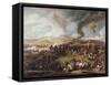 Battle of the Moskova-Louis Lejeune-Framed Stretched Canvas