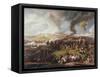 Battle of the Moskova-Louis Lejeune-Framed Stretched Canvas