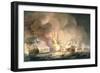 Battle of the Nile, 1st August 1798 at 10Pm, 1834-Thomas Luny-Framed Giclee Print