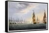 Battle of the Nile, August 1st 1798 (1816)-Thomas Sutherland-Framed Stretched Canvas