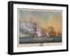 'Battle of the Nile', c1799-Nicholas Pocock-Framed Giclee Print