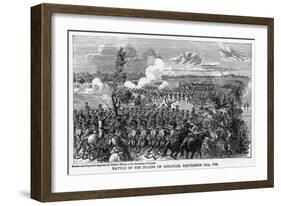 Battle of the Plains of Abraham, September 13th, 1759-null-Framed Giclee Print