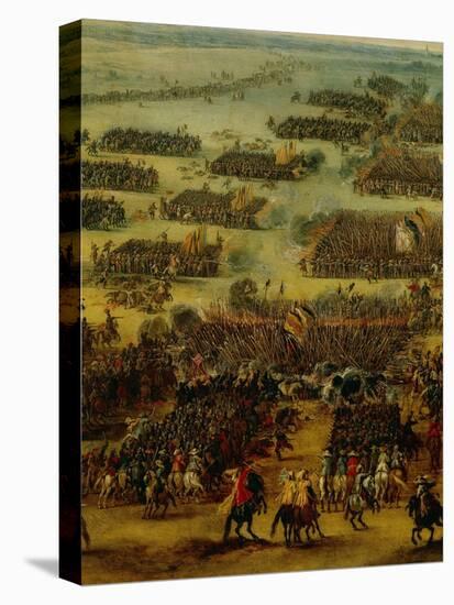Battle of the Prince of Orange, Detail the Regiments-Pieter Bruegel the Elder-Stretched Canvas