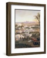 Battle of the Pyramids, 21st July 1798, 1806-Louis Lejeune-Framed Giclee Print