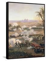 Battle of the Pyramids, 21st July 1798, 1806-Louis Lejeune-Framed Stretched Canvas