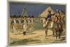 Battle of the Pyramids, Egypt, 21 July 1798-null-Mounted Giclee Print