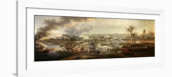 Battle of the Pyramids, July 21, 1798, Napoleon Egyptian Campaign, 1806-Louis Francois Lejeune-Framed Art Print