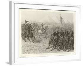 Battle of the Pyramids-Denis Auguste Marie Raffet-Framed Giclee Print