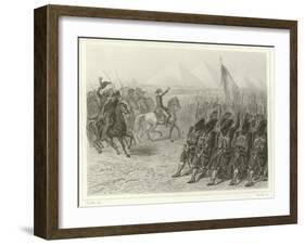 Battle of the Pyramids-Denis Auguste Marie Raffet-Framed Giclee Print