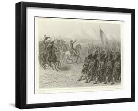 Battle of the Pyramids-Denis Auguste Marie Raffet-Framed Giclee Print