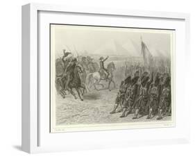 Battle of the Pyramids-Denis Auguste Marie Raffet-Framed Giclee Print