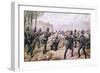 Battle of the Pyrenees, 1813, 1900-Richard Simkin-Framed Giclee Print