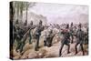 Battle of the Pyrenees, 1813, 1900-Richard Simkin-Stretched Canvas