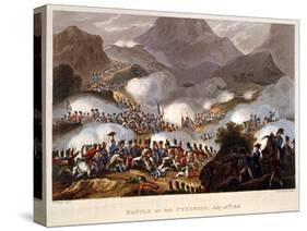 Battle of the Pyrenees, 28th July 1813, Pub. London 1815-William Heath-Stretched Canvas