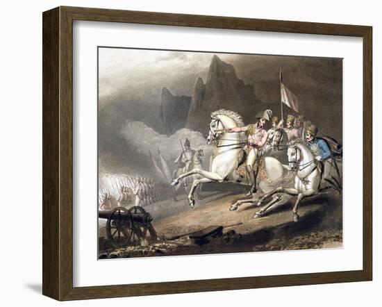 Battle of the Pyrenees, Spain, 28th July 1813 (1819)-Thales Fielding-Framed Giclee Print