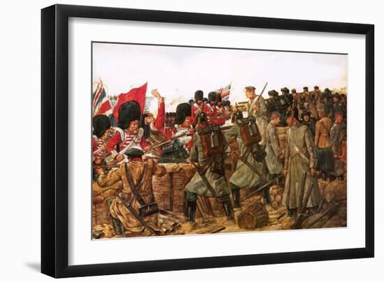 Battle of the River Alma-Richard Hook-Framed Giclee Print