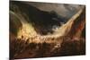 Battle of the Rothenthurm Pass, 1871-Gottfried Willewalde-Mounted Giclee Print