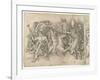 Battle of the Sea Gods, 1470s-Andrea Mantegna-Framed Giclee Print