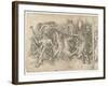 Battle of the Sea Gods, 1470s-Andrea Mantegna-Framed Giclee Print