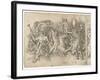 Battle of the Sea Gods, 1470s-Andrea Mantegna-Framed Giclee Print