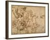 Battle of the Tritons, after Anrea Mantegna-Raphael-Framed Giclee Print