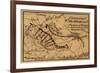 Battle of the Wilderness - Civil War Panoramic Map-Lantern Press-Framed Premium Giclee Print