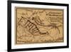 Battle of the Wilderness - Civil War Panoramic Map-Lantern Press-Framed Premium Giclee Print