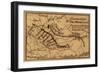 Battle of the Wilderness - Civil War Panoramic Map-Lantern Press-Framed Art Print