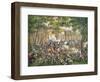 Battle of the Wilderness, May 1864, Engraved by Kurz and Allison, 1887-American School-Framed Giclee Print
