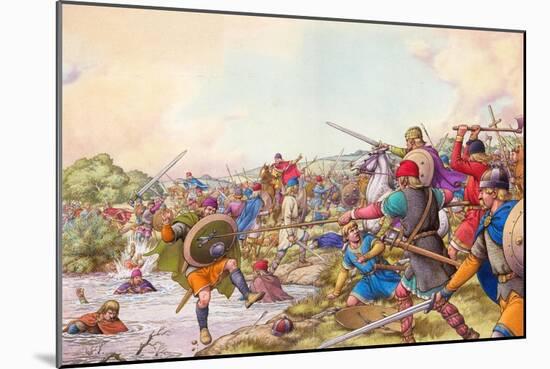 Battle of the Winwaed-Pat Nicolle-Mounted Giclee Print