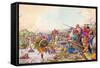 Battle of the Winwaed-Pat Nicolle-Framed Stretched Canvas