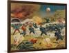 Battle of the Yalu River-null-Framed Art Print