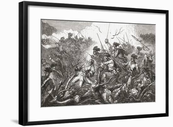 Battle of Ticonderoga-null-Framed Giclee Print