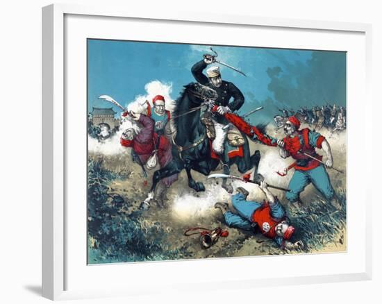 Battle of Tientsin, Boxer Rebellion, 1900-Science Source-Framed Giclee Print