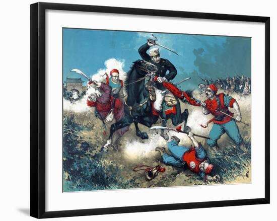 Battle of Tientsin, Boxer Rebellion, 1900-Science Source-Framed Giclee Print