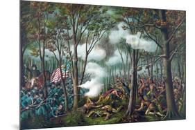 Battle of Tippecanoe, 1811-Science Source-Mounted Giclee Print