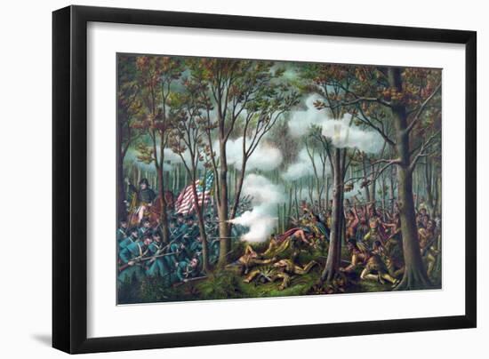 Battle of Tippecanoe, 1811-Science Source-Framed Premium Giclee Print