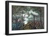 Battle of Tippecanoe, 1811-Science Source-Framed Premium Giclee Print