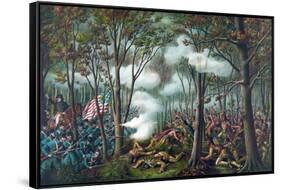 Battle of Tippecanoe, 1811-Science Source-Framed Stretched Canvas