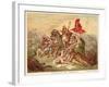 Battle of Tolbiac, 496-Ary Scheffer-Framed Giclee Print