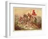 Battle of Tolbiac, 496-Ary Scheffer-Framed Giclee Print