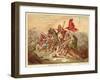 Battle of Tolbiac, 496-Ary Scheffer-Framed Giclee Print