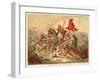 Battle of Tolbiac, 496-Ary Scheffer-Framed Giclee Print