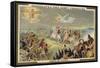 Battle of Tolbiac-null-Framed Stretched Canvas