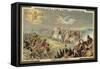 Battle of Tolbiac-null-Framed Stretched Canvas