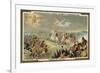 Battle of Tolbiac-null-Framed Giclee Print