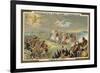 Battle of Tolbiac-null-Framed Giclee Print