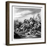 Battle of Tolbiacum, 496 Ad-DJ Pound-Framed Giclee Print