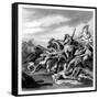 Battle of Tolbiacum, 496 Ad-DJ Pound-Framed Stretched Canvas